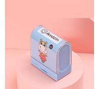 Tampon De Nom Personnalisé Pour Vêtements, Pour Enfants à L'école, Pépinière, Bébés, Tout-petits, Cadeau, Tampon De Famille Personnalisé, Tampon De écritures Cursives (bleu)