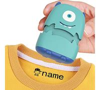 Tampon de nom pour vêtements enfants, tampon personnalisé auto-encreur nom tampon bricolage pour enfants nom étudiant vêtements chapitre bébé nom timbre bricolage pour enfants vêtements