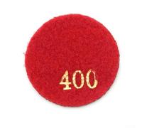 Tampon de polissage à sec 50 mm pour granit, marbre, pierre, disque de ponçage avec grain 50-3000 pour meulage à sec et polissage, flexible et lisse, vitesse rapide (grain 400)