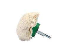 Tampon de polissage de bi-joux Meule en feutre, tête de meulage forme champignon, roue tampon polissage tissu coton, avec mandrin 6 mm, 1 pièce(45mm)