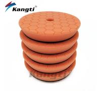 Tampon De Polissage De Voiture En Mousse Allemande,Tampons De Planche Professionnels,Da/Ro,Disque Éponge,3/5/6lnches - Type Orange X 5pcs-6lnch(150mm)Backer
