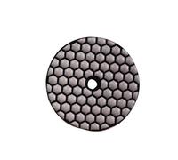 Tampon de polissage diamant grain 50-3000, 3 à 6 pouces, disque de polissage sec/humide for marbre, granit, béton(50,5 inches)