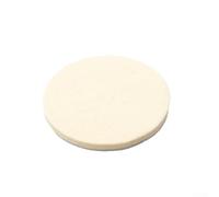 Tampon de polissage en feutre de laine, 75 à 175 mm de diamètre, 12 mm d'épaisseur, matériau en laine fine pour verre, acier inoxydable, bois, marbre, instruments, las, 7,6 cm