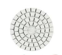 Tampon de Polissage Humide Blanc Diamant abrasif, 2 Pouces, 50mm, for Le meulage et Le Nettoyage du marbre, Granit, céramique, Pierre de Quartz, 1 pièces