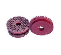 Tampon de polissage humide diamanté abrasif 5 pouces (125 mm) d'épaisseur for le meulage et la rénovation des sols en pierre, marbre, granit, quartz wanglan(200)