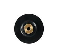 Tampon de ponçage professionnel en caoutchouc pour meuleuse d'angle, disque de meulage abrasif 7,6 cm/10,2 cm, support de disque de meulage