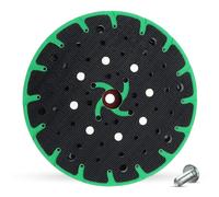 Tampon de ponçage sans poussière de 150 mm, filetage de connexion M8 de 6 pouces, tampon de support à boucle auto-agrippante compatible avec Rotex RO, ETS 150, ETS EC 150, X 150, ETS 150/7 Remplacemen