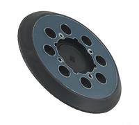 Tampon de ponceuse de rechange de 12,7 cm pour ponceuses orbitales aléatoires Craftsman CMCW220B et CMEW231 - Support à 8 trous avec noyau en plastique d'ingénierie