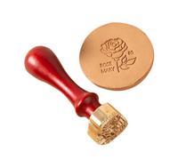 Tampon de poterie avec logo d'entreprise personnalisé Tampon en céramique en laiton personnalisé avec votre design Outil d'argile professionnel for la marque signe(3Inches)