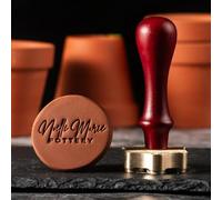 Tampon de Poterie Personnalisé en Laiton pour Argile - Signature et Céramique