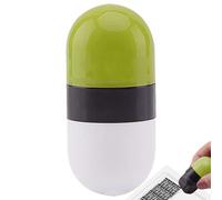 Tampon de protection d'identité et de sécurité, tampon auto-encreur, avec design double extrémité, rouleau occultant pour une couverture à la maison ou à l'extérieur