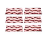 Tampon De Rechange En Microfibre For Balai Vapeur Vileda Steam XXL, Accessoire For Balai Vapeur Lavable(6 pcs)