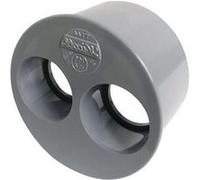 Nicoll Tampon de réduction double Ø 93,6/40/40 mm PVC gris DN100 Réf. Utt44