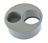 Tampon de réduction operculé 2 piquages Mâle / Femelle Girpi - Diamètre 100 - 50 - 40 mm