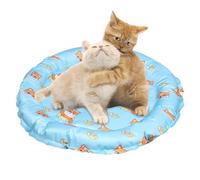 Tampon de refroidissement de chien, tapis de refroidissement du chien - Couverture de refroidissement lavable portable avec un fond non glissé,Tampons de lit de chats, accessoire pour animaux de compa