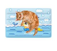 Tampon de refroidissement de chien, tapis de refroidissement pour chiens,Grand tapis frais pour chiens - Coussin de coussin lavable Supplies pour animaux de compagnie portables lits de chat à couvertu