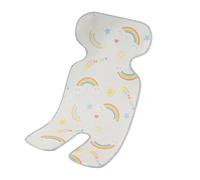 Tampon de refroidissement de la poussette, coussin de refroidissement du siège d'auto - Chadin pour coussin de siège d'auto | Couvrette houllonnée mignonne Coussin de glace en soie double face double