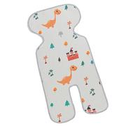 Tampon de refroidissement de la poussette, coussin de refroidissement du siège d'auto - Mat de couverture de siège d'auto | Couvrette houllonnée mignonne Coussin de glace en soie double face double fa