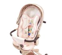 Tampon de refroidissement de poussette pour bébé, tapis de refroidissement de poussette bébé, Coussin de dessins de carto-carton à la soie de glace, Accessoires de poussette de coussin de