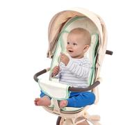Tampon de refroidissement du porte-bébé, tapis de refroidissement pour siège d'auto pour bébé - Coussin de dessins de carto-carton à la soie de glace - Accessoires de poussette de coussin de siège