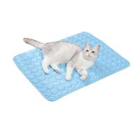 Tampon de refroidissement pour animaux de compagnie, tapis de refroidissement de chien | Lit cool pour animaux de compagnie,Matelas de couchage de chien lavable pour extérieur intérieur, couverture re