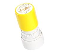 Tampon de révision de feuille de travail avec, Or1ange firewo1rks | Corps de presse compact pendant les tâches de vérification du papier en classe