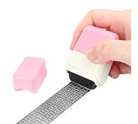 Tampon De Rouleau Confidentiel, Tampon Bloqueur D'adresses, Tampon À Rouleaux De Protection De Vol D'identité Large, Rouleau De Timbre De Confidentialité Et De Sécurité Du Défenseur Des Données