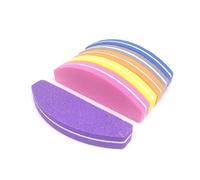 tampon de sable des ongles, 10 Pcs Multicolor Nail Sanding Blocks 9x2.8x1.2cm(Mix Color)