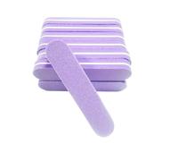 tampon de sable des ongles, 100 pcs Multicolor Sponge Nail File Buffer Sanding Block For Manicure Pedicure Nail Art(100pcs Purple)