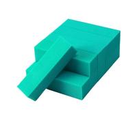 tampon de sable des ongles, 5/10/20 Pcs Multicolor Nail Buffer File Manicure Pedicure Sponge 9.3x2.4cm(5pcs Green)