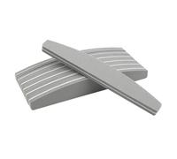 tampon de sable des ongles, 5 pcs Multicolor Sanding Sponge Nail Buffer Files 100/180 Double Sided 17.8x2.8x1.2cm(Light Grey)