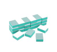 tampon de sable des ongles, 50 pcs Double Sided Nail Buffer File Blocks for Nail Art UV Gel Polishing
