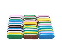 tampon de sable des ongles, Nail Buffer Files 100/180 Grit Colorful 4.4x1.9x0.7cm Pack of 250-1000 Pcs(250pcs)