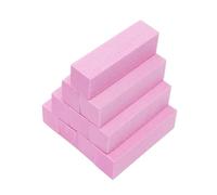 tampon de sable des ongles, Pink Sponge Nail File Buffer Blocks Manicure Pedicure Sanding Polishing Pack of 10 pcs(10pcs)
