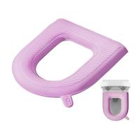 Tampon De Siège De Toilette - Coussin D'Eva Doux Imperméable | Couvercle De Siège De Toilette Réutilisable | Accessoire De Salle De Bain Confortable Pour La Maison, Voyages, Toilettes D'hôtes, Pot Por