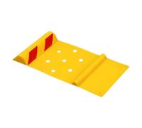 Tampon de stationnement du Garage, Tapis de Roue Mat 55x28x5cm, Guide d'arrêt de véhicule antidérapant, Bloc de Parking, stabilisateur de Position de Roue, pour Garage de camions SUV berline