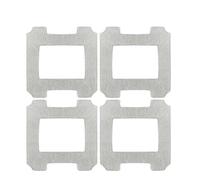 Tampon De Vadrouille, Compatible Avec Ecovacs, Winbot W1 / W1 Pro / W2 / W2, Compatible Avec Omni, Robots De Nettoyage De Vitres, Accessoires De Remplacement En Microfibre Lavable À La Vapeur(4pcs)