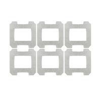 Tampon De Vadrouille, Compatible Avec Ecovacs, Winbot W1 / W1 Pro / W2 / W2, Compatible Avec Omni, Robots De Nettoyage De Vitres, Accessoires De Remplacement En Microfibre Lavable À La Vapeur(6pcs)