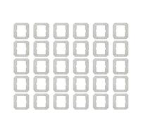 Tampon De Vadrouille, Compatible For ECOVACS,Winbot Mini, Tampon De W-CC02-0012 Pièces De Nettoyeur De Vitres Automatisées Accessoires De Remplacement De Tissu De Vadrouille(30pcs)