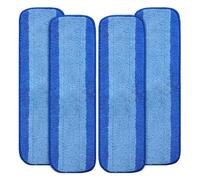 Tampon De Vadrouille En Microfibre, Compatible Avec Bona, Outils De Nettoyage De Sols En Bois Dur, Tampons En Tissu À Haute Absorption(4pcs)