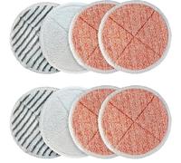 Tampon De Vadrouille Spinwave 2124, Compatible For Bissell 2039A, Nettoyants For Vadrouille For Sols Durs (4 Durs + 2 À Récurer + 2 Doux) Tampons De Vadrouille Lavables Et Réutilisables.