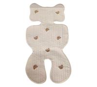 Tampon de véhicule en coton doux - Couvertures d'été des sièges d'auto de refroidissement, tapis de poussette respirant | Douleur de siège bébé, chaise de voiture pour chaise de voiture pour
