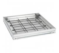 Tampon de visite à carreler Uniface aluminium - passage de 500x500 mm ACO