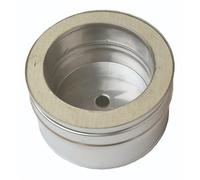 Tampon de visite avec purge - double paroi - Dinak DW6 160 mm