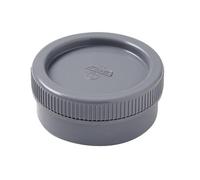 Tampon de visite mâle-femelle NICOLL + bouchon - PVC gris - Ø 40 mm - FH