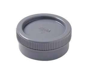 Tampon de visite mâle-femelle NICOLL + bouchon - PVC gris - Ø 40 mm - FH