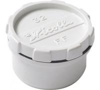 Nicoll - Tampon de visite PVC FJB - avec bouchon mâle/femelle Ø 50 mm - blanc