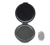 Tampon d'encre pour empreintes digitales : tampon portable pour empreintes digitales sans encre, outil d'identification des fournitures pour les notaires, dispositif d'identification de