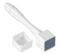 Tampon Derma pour la Pousse des Cheveux et de la Barbe, Tampon Microneedling Outil Micro-Exfoliant Microneedling Roller pour Femmes et Hommes