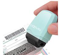 Tampon d'étiquette de confidentialité - Joint en caoutchouc de confidentialité, kit de tampon confidentiel | Tampon professionnel pour étiqueter facilement les informations sensibles, comprend une enc
